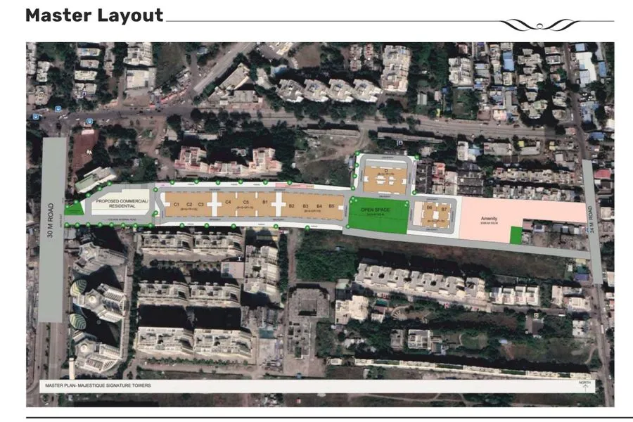 Majestique Signature Towers Master Plan